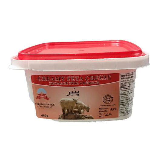Azan Food Tabriz Creamy Feta Cheese 400 gr