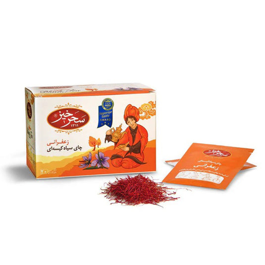 Saharkhiz Saffron Black Tea 20 Bags