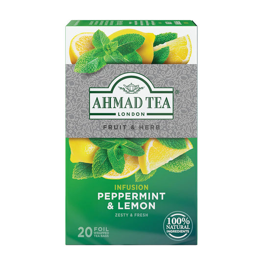 Ahmad Peppermint & Lemon 20 Tea Bag
