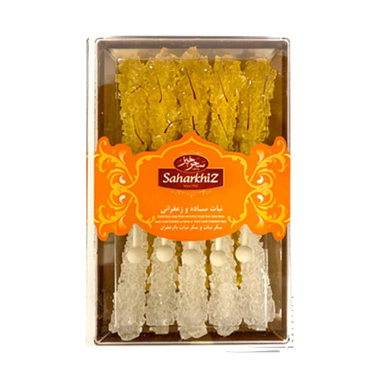 Saharkhiz Mix Crystallized Sugar Wooden Stick 20 pcs