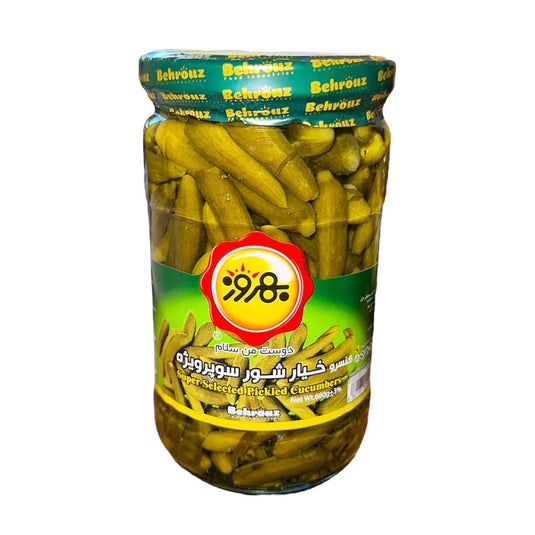 Behrouz Pickled Cucumber Super 660 gr