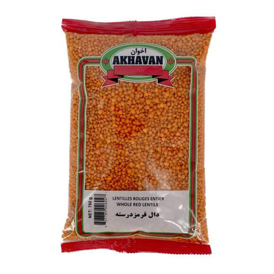 Akhavan Lentils Red 750 gr