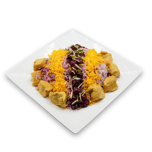Rice with Sour Cherries with Chicken