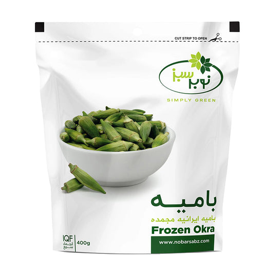 Nobar Sabz Okra (Bamieh) 400 gr