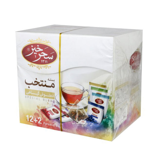 Saharkhiz Selected Herbal Infusion 14 Pyramid Bags