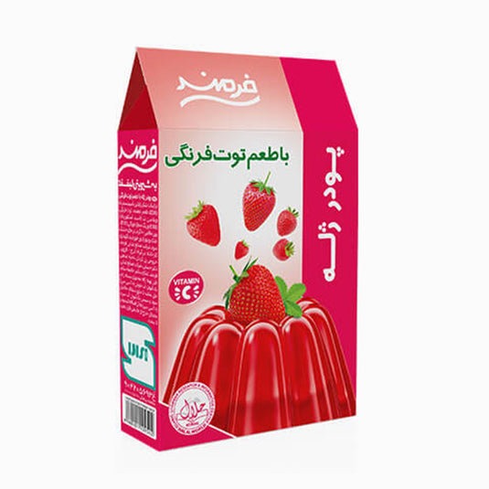Farmand Jelly Powder Strawberry Jelly  100 gr