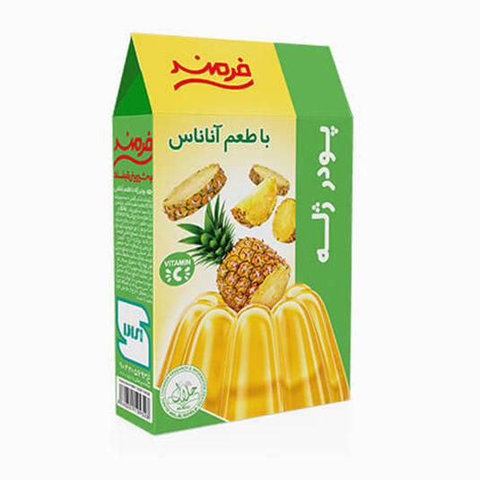 Farmand Jelly Powder Pineapple Flavored 100 gr
