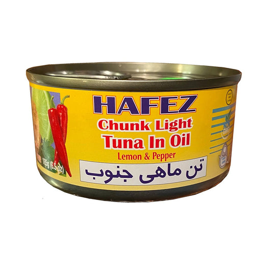 Hafez Tuna Fish in Lemon & Pepper 185 gr