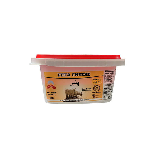 Azan Food Cheese Feta Low Fat Cheese 400 Gram Of Cheese
