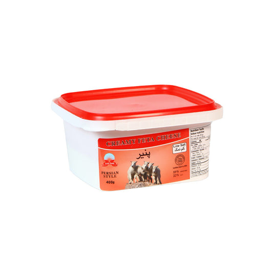 Azan Food Cheese Tabriz Style Low Salt Cheese 400Gram Of Cheese