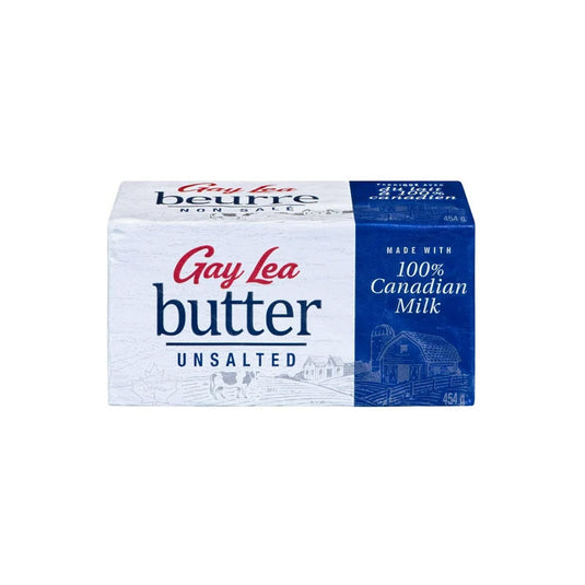 Gay Lea Butter Unsalted Butter 454 Gram of Butter