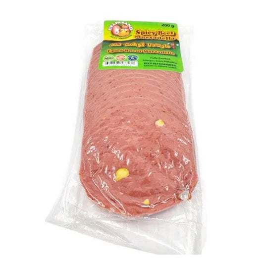 Delpasand Mortadella Sliced Spicy  Cooked Meat (small size)