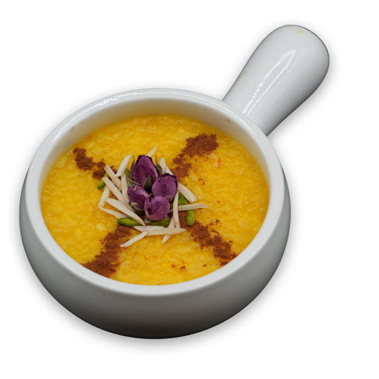 Saffron rice pudding