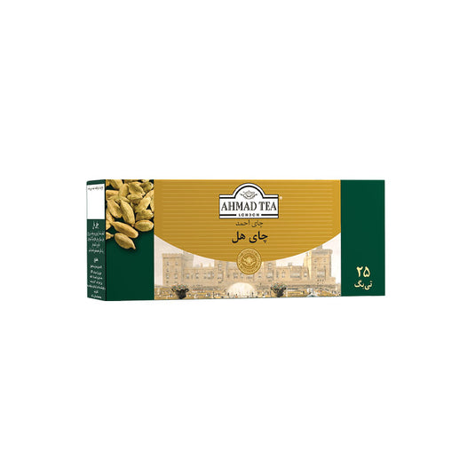 Ahmad Tea Bag Cardamom Tea Bag Loose Leaf in Tin 200 Grams