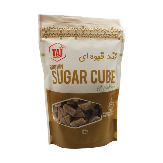 Taj Sugar Cube Brown Sugar Cube 250 Grams Pack Of Sugar