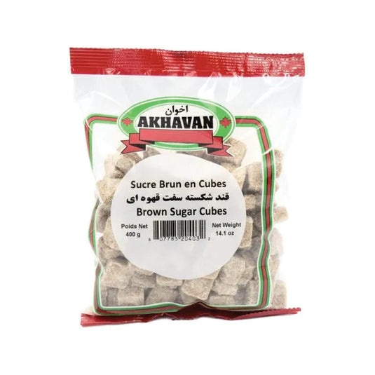 Akhavan Sugar Cube BrownSugar Cube 400 Grams Pack Of Sugar
