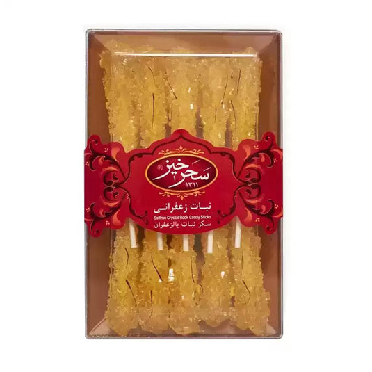 Saharkhize Rock Candy Saffron Stick Rock Candy 10 Sticks