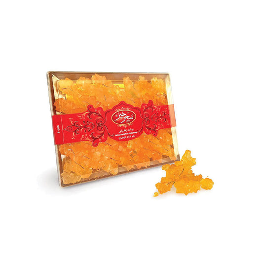 Saharkhize Rock Candy Saffron Cristal Rock Candy 700 Grams