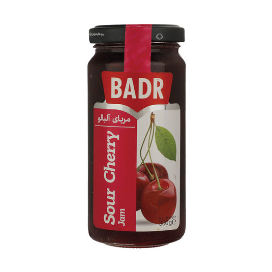 Badr Jam Cherry  Jam 300 Grams Jar Of Jam