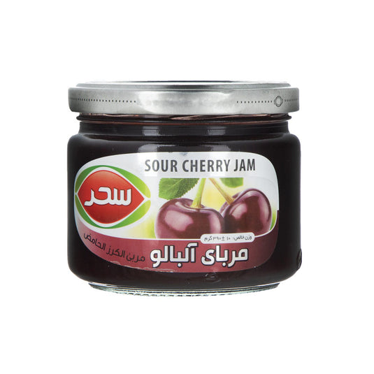 Saharkhize Jam Cherry Jam 390 Grams Jar Of Jam