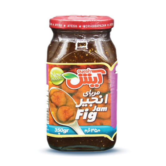 Ayesh Jam Figs Jam 350 Grams Jar Of Jam