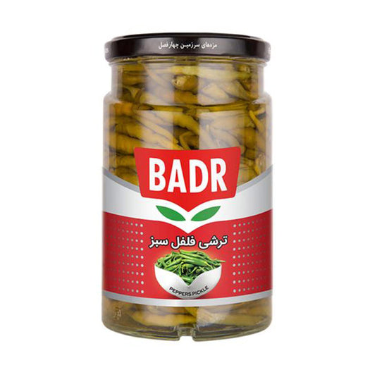 Badr Pichels Pepper Pichels 570 Grams Jar Of Pichls
