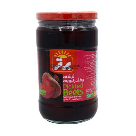 Bartar Pichels Beet Pichels 670 Grams Jar of Pichls