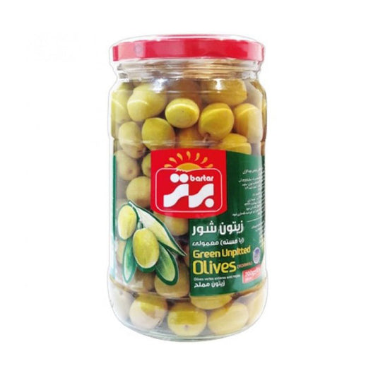 Bartar Pichels Olives Pichels 670 Grams Jar of Pichls