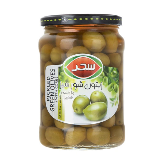 Sahar Pichels Olives Pichels 640 Grams Jar of Pichls