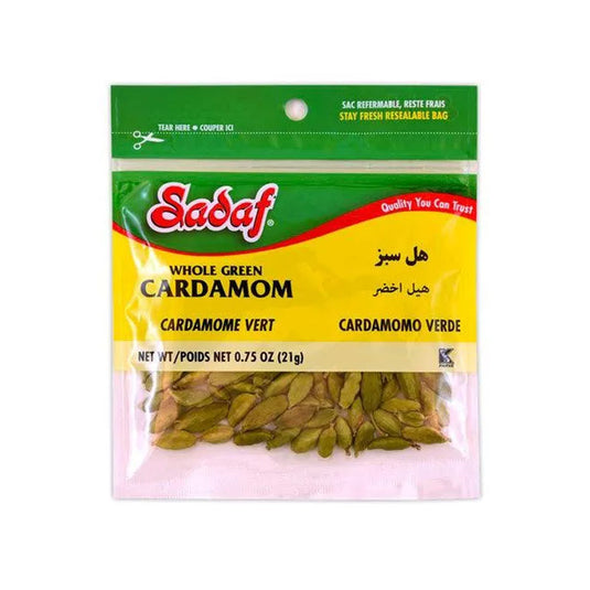 Sadaf Spices Cardamon Spices 21 Gram Pack Of Spice