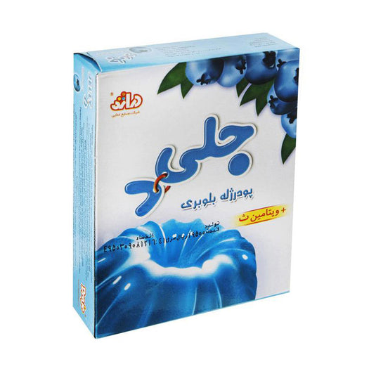 Deraje Dessert Jelly Blueberry Dessert 100 Gram Pack Of Jelly