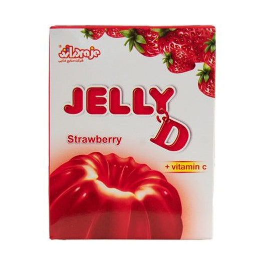 Deraje Dessert Jelly Strawberry Dessert 100 Gram Pack Of Jelly