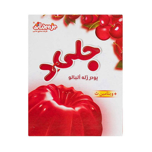 Deraje Dessert Jelly Soure Cherry Jelly Dessert 100 Gram Pack Of Jelly