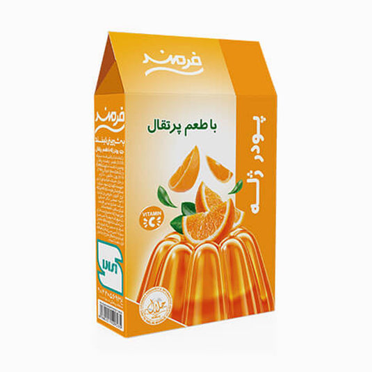 Farmand Dessert Jelly Orang Jelly Dessert 100 Gram Pack Of Jelly