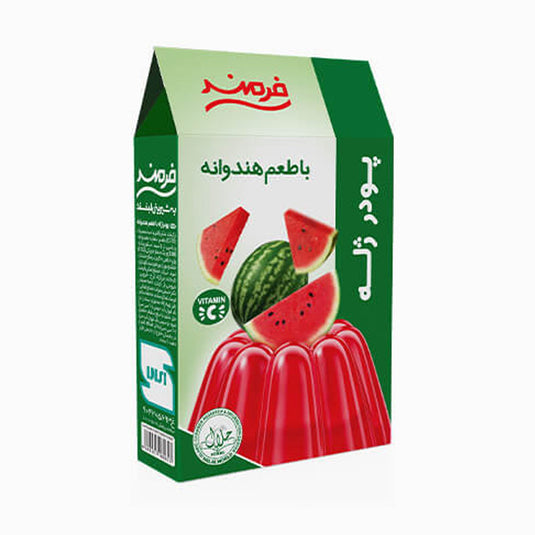 Farmand Dessert Jelly Water Melon Jelly Dessert 100 Gram Pack Of Jelly